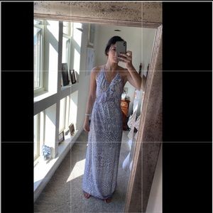 Karina Grimaldi 100% silk maxi